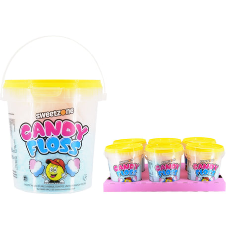 Sweetzone Candy Floss 50g In Display Box Quantities of 6 Wholesale