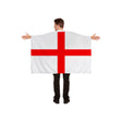 England St George’s Cross Flag Cape (5ft x 3ft) Quantities of 25 Wholesale
