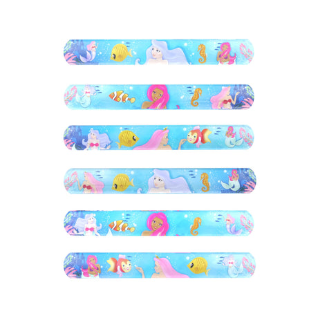 Mermaid Snap Bracelets with Print (22cm x 3cm) Wholesale