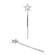 Silver Star Wand (34cm) Quantities of 12 Wholesale