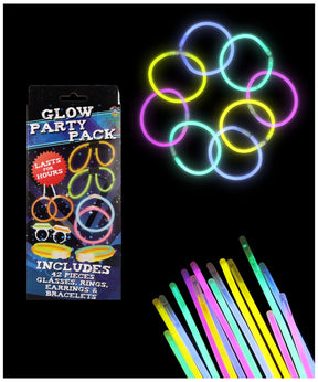 42-Piece Glow Stick Party Pack Wholesale