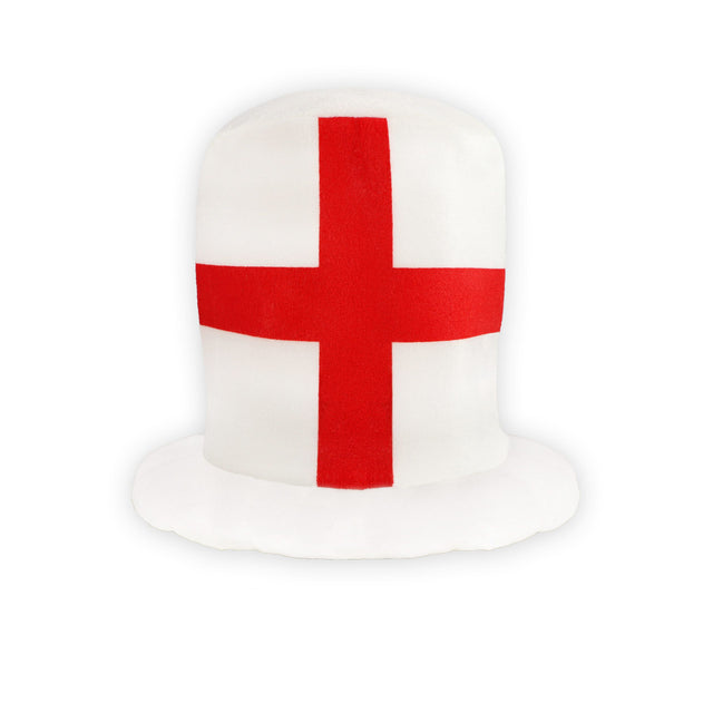 England St. George’s Cross Top Hat (Adult) Quantities of 12 Wholesale