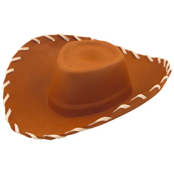 Children’s Brown Cowboy Western Hat Quantities of 12 Wholesale
