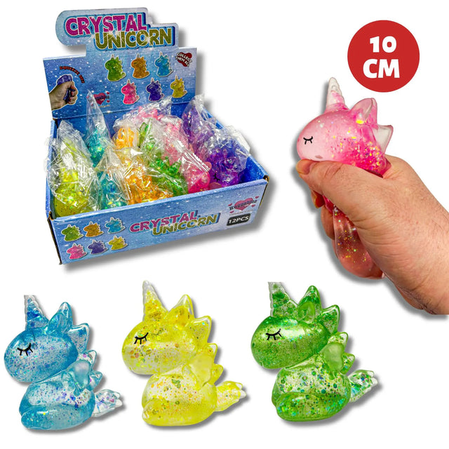 10cm Crystal Maltose Unicorn Quantities of 12 Wholesale