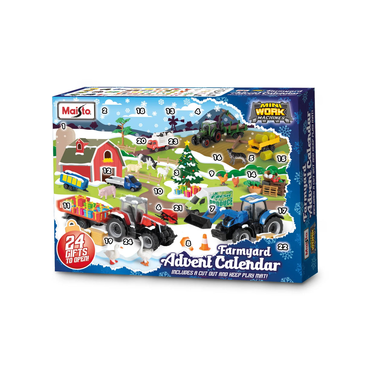 Farm advent Calendar