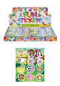 Farm Sticker Sheet with fun farm animal designs for decorating notebooks and planners.