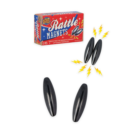 Rattle Magnets Twin-Pack (6cm x 2cm) Quantities of 24 Wholesale