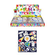 Space Sticker Sheets (10×11.5cm) Quantities of 120 Wholesale