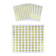 Gold holographic star stickers pack of 500 for crafts and gifts.