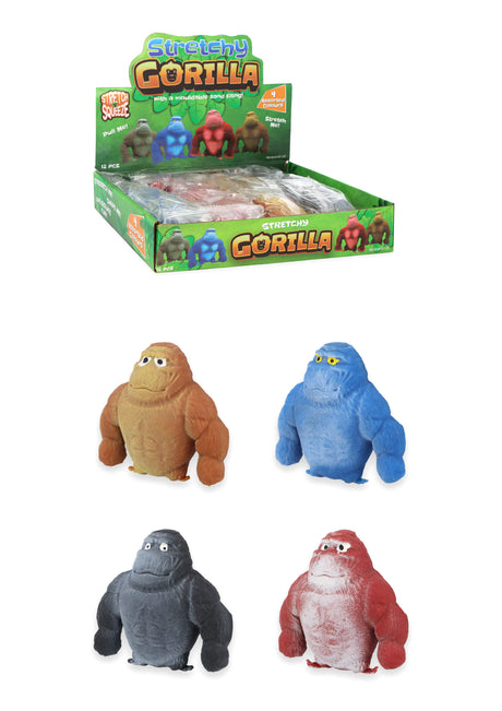 Mini Stretchy Gorilla Squeeze Toy (6.5cm) Wholesale