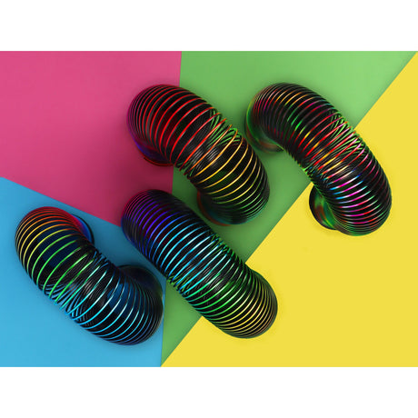 Metallic Spring (5.2cm x 5.2cm x 15cm, 68g) Quantities of 12 Wholesale