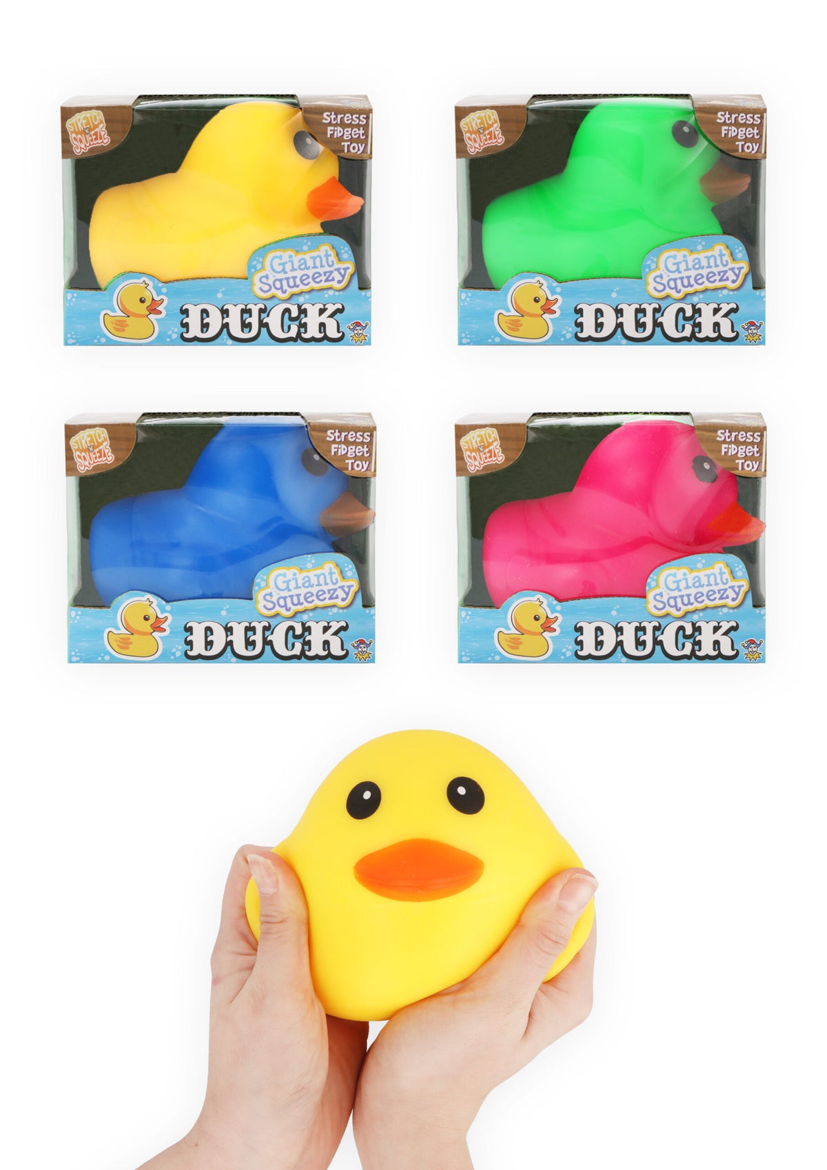Jumbo Squeeze Duck Quantities of 6