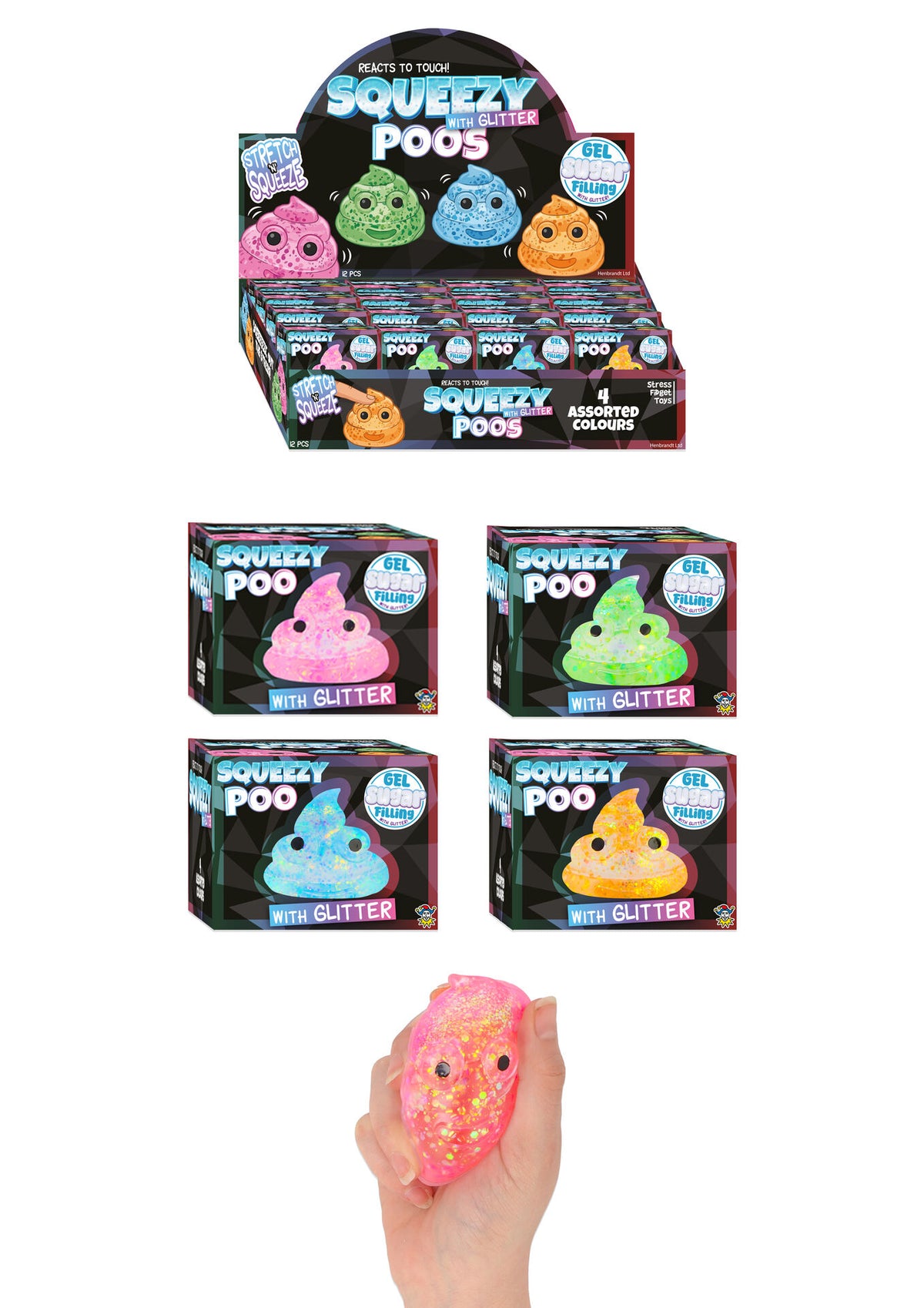 Squeeze Maltose Poo 175g Quantities of 12