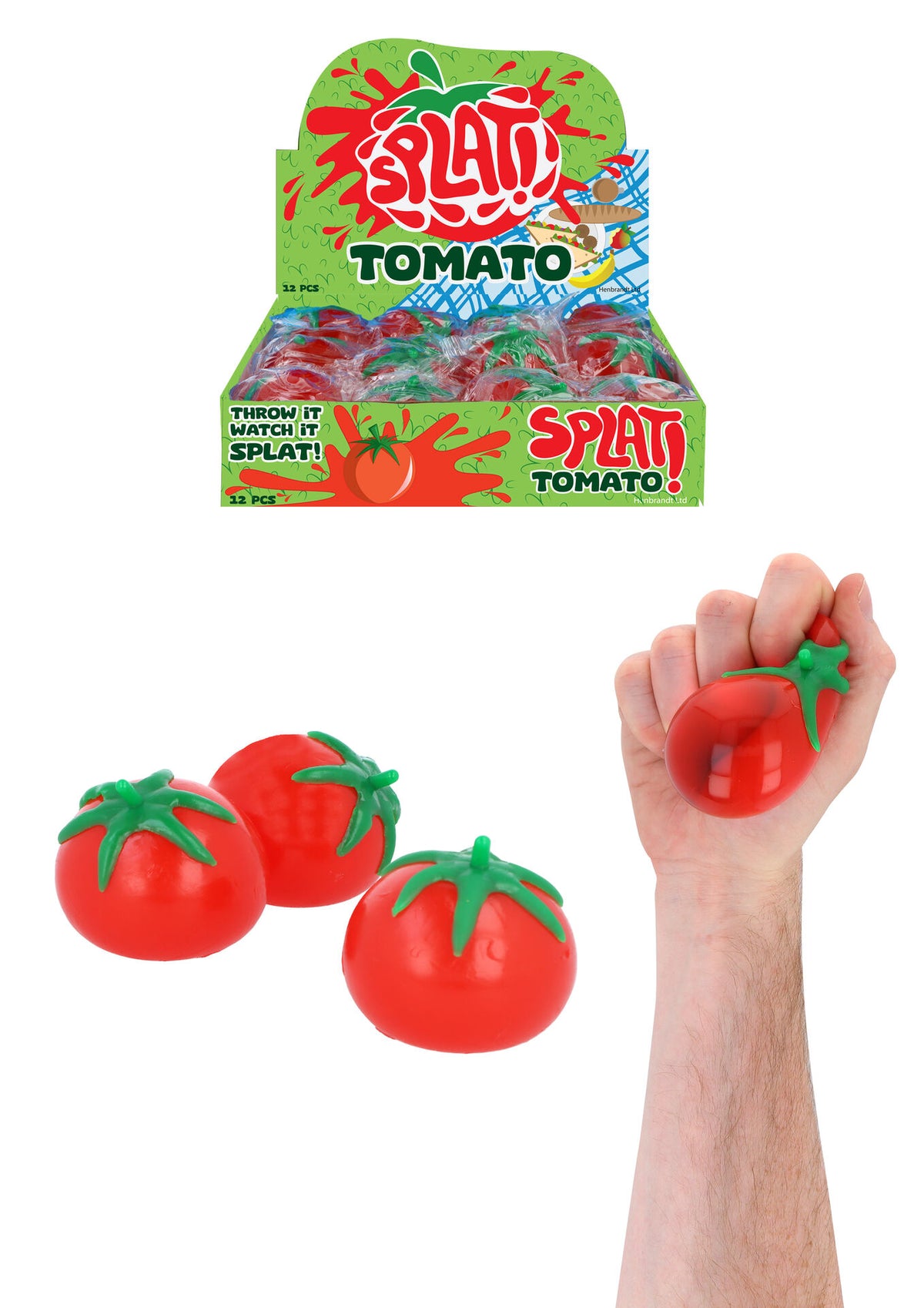Tomato Splat Squish Quantities of 12