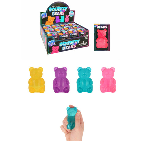 Squeeze Bear with Maltose Filling Quantities of 12 Wholesale