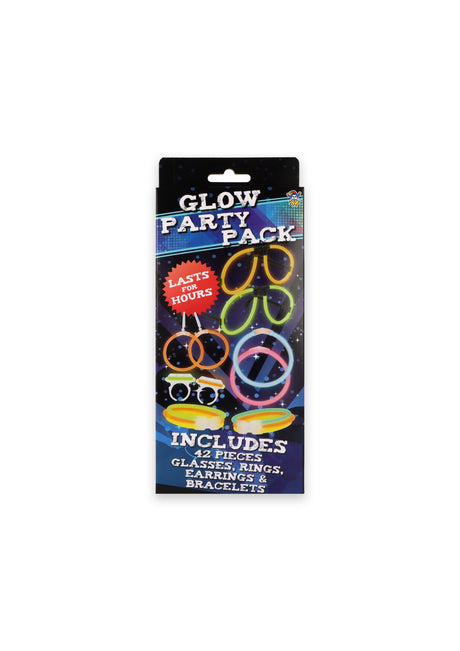 42-Piece Glow Stick Party Pack Wholesale