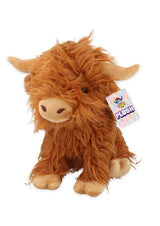 Highland Cow Plushie (9″/23cm) Quantities of 12