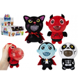 Halloween Plush Jelly Head Quantities of 12 Wholesale