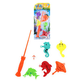 Small Fishing Game 6-Piece Set Quantities of 12 Wholesale