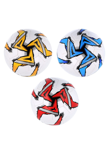 White Leather Football (270g / Size 5 Wholesale