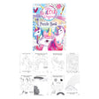 Unicorn Puzzle Book with colorful unicorn illustrations and puzzle activities.