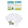 Jungle Animal Colouring Set with stickers and pencils.