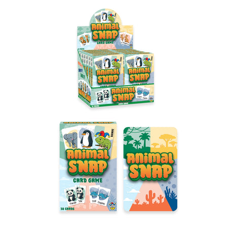Animal Snap Game Game Quantities of 12 Wholesale