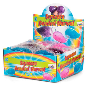 squeeze Narwal Beaded Quantities of 12 Wholesale