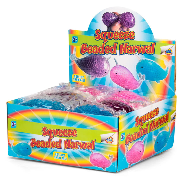 squeeze Narwal Beaded Quantities of 12 Wholesale