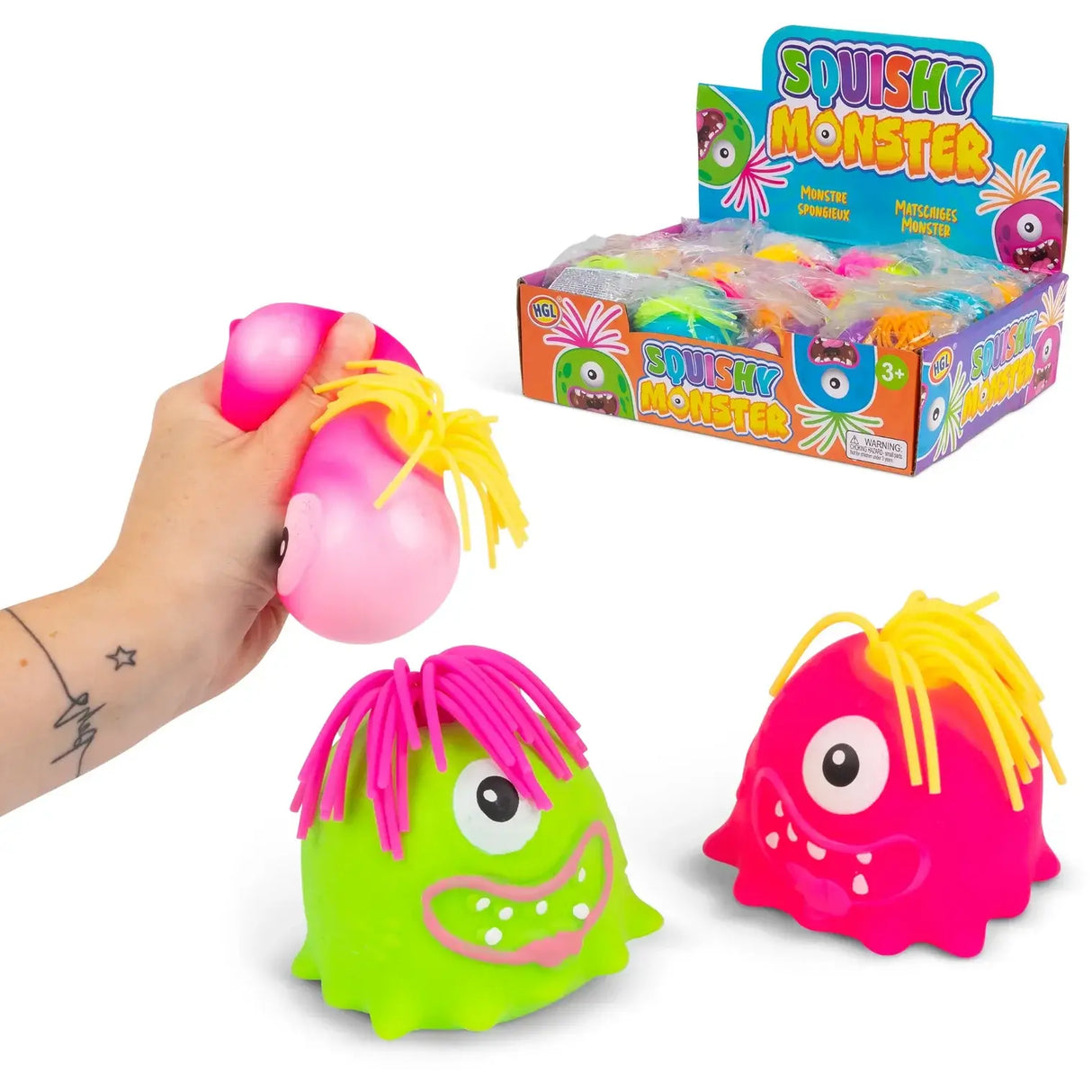 Squishy Monsters Quantities of 12 Wholesale