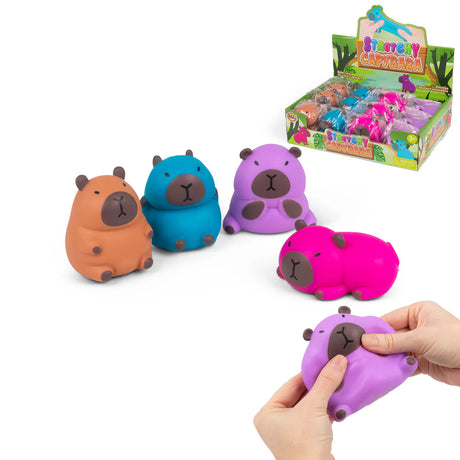 Stretch Sand Filled Capybara quantities of 12 Wholesale