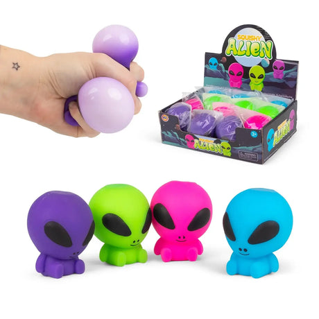 Squishy Alien Quantities of 12 Wholesale