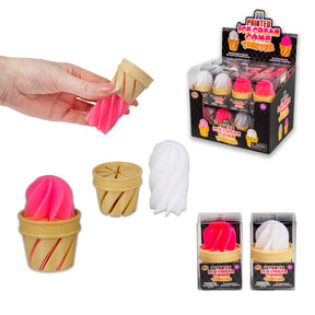 3d Printed Ice Cream Cone Twister Quantities of 12 Wholesale