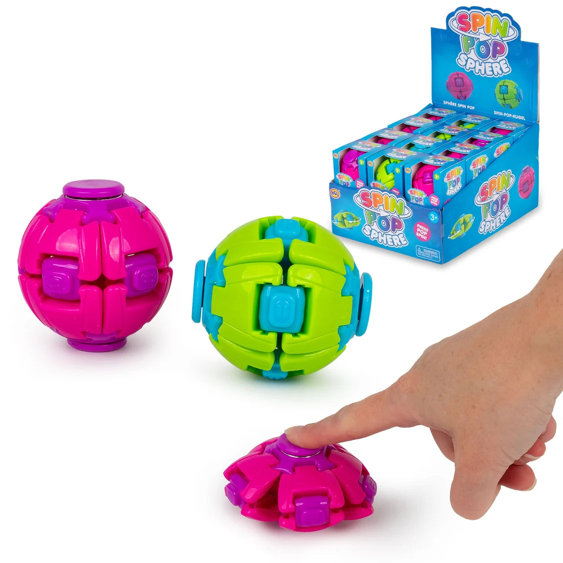 Spin Pop Sphere Quantities of 24