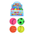 High bounce mini sport balls in vibrant colors, 6.2cm, 4 assorted designs.