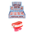 Clockwork Wind Up Chatting Teeth (4cm) Quantities of 12 Wholesale
