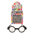 Children's clear lens nerd glasses for costumes.