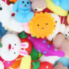 Bucket of 100 Squishies Quantities of 12 Wholesale