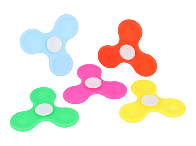 Colorful Mini Finger Spinners (6.5cm) for fun and fidgeting.