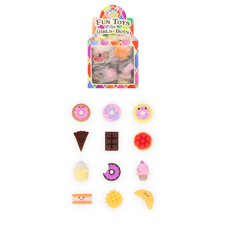 Mini Dessert Squishy 4cm quantities of 84 Wholesale