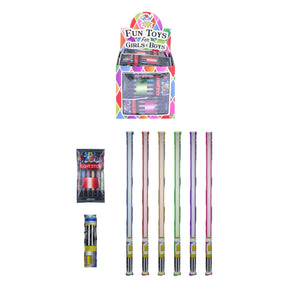 Self Inflating Light Stick (70.4x3cm) 6 Assorted Colours Wholesale