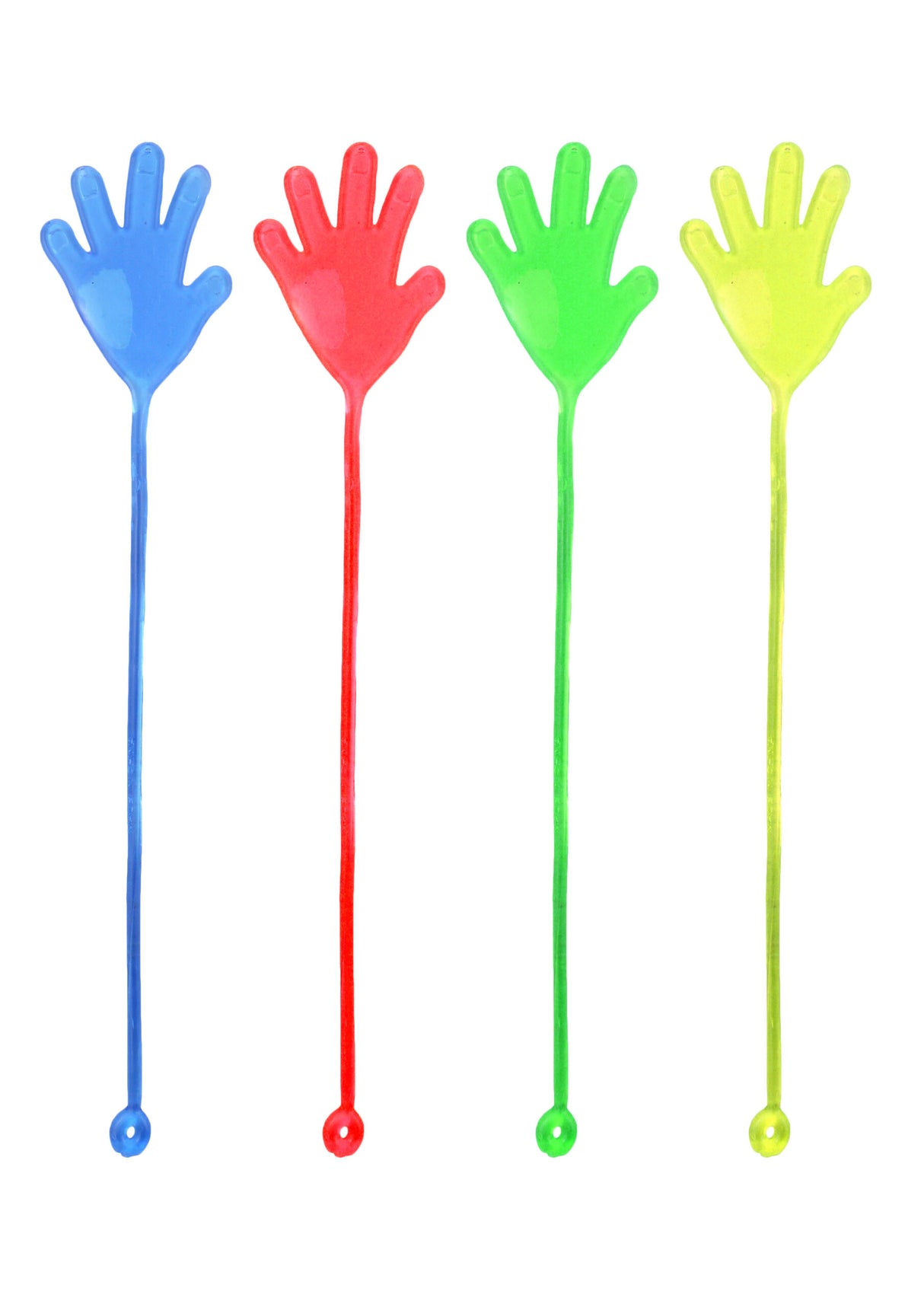 12 Pack Stretchy Sticky Hand 11cm Quantities of 10