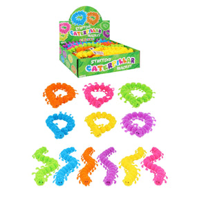 Caterpillar Bracelet (26cm x 3cm) Quantities of 48 Wholesale