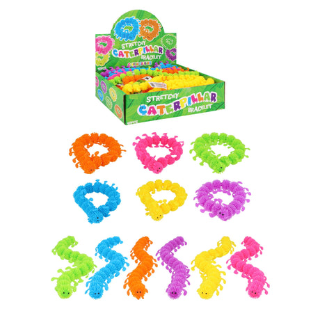 Caterpillar Bracelet (26cm x 3cm) Quantities of 48 Wholesale