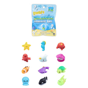Squishy Sea Life Surprise Toy Set (2 Piece) Quantities of 24 bags Wholesale