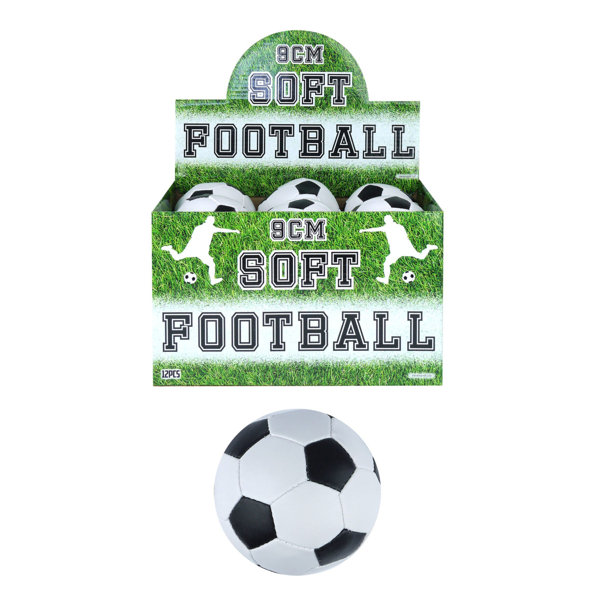 Soft Mini Football 9cm Quantities of 12 Wholesale