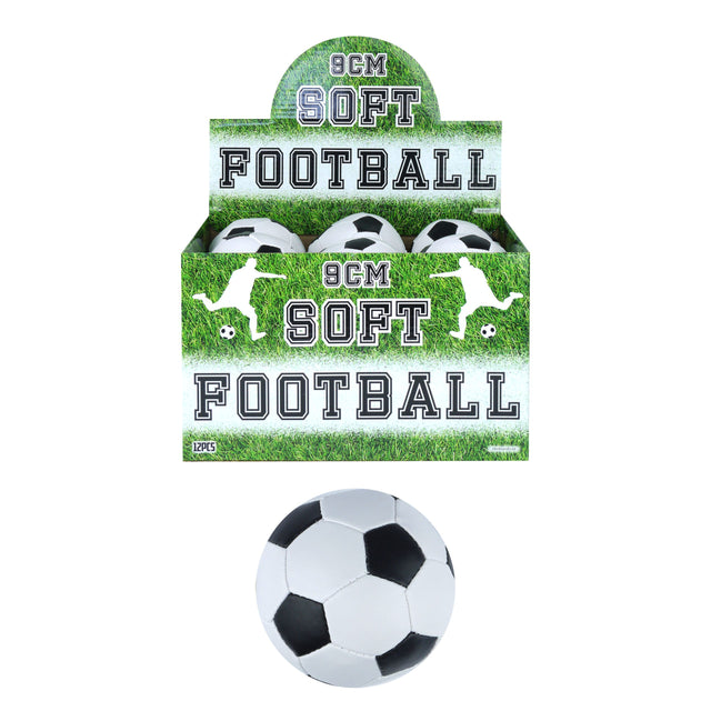 Soft Mini Football 9cm Quantities of 12 Wholesale
