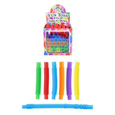 Sensory Fidget Stretchy Tubes Quantities of 48 Wholesale