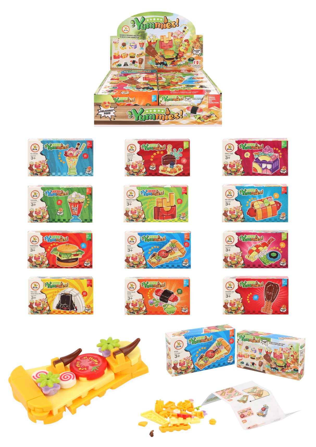 Food Block Kits Quantities of 12