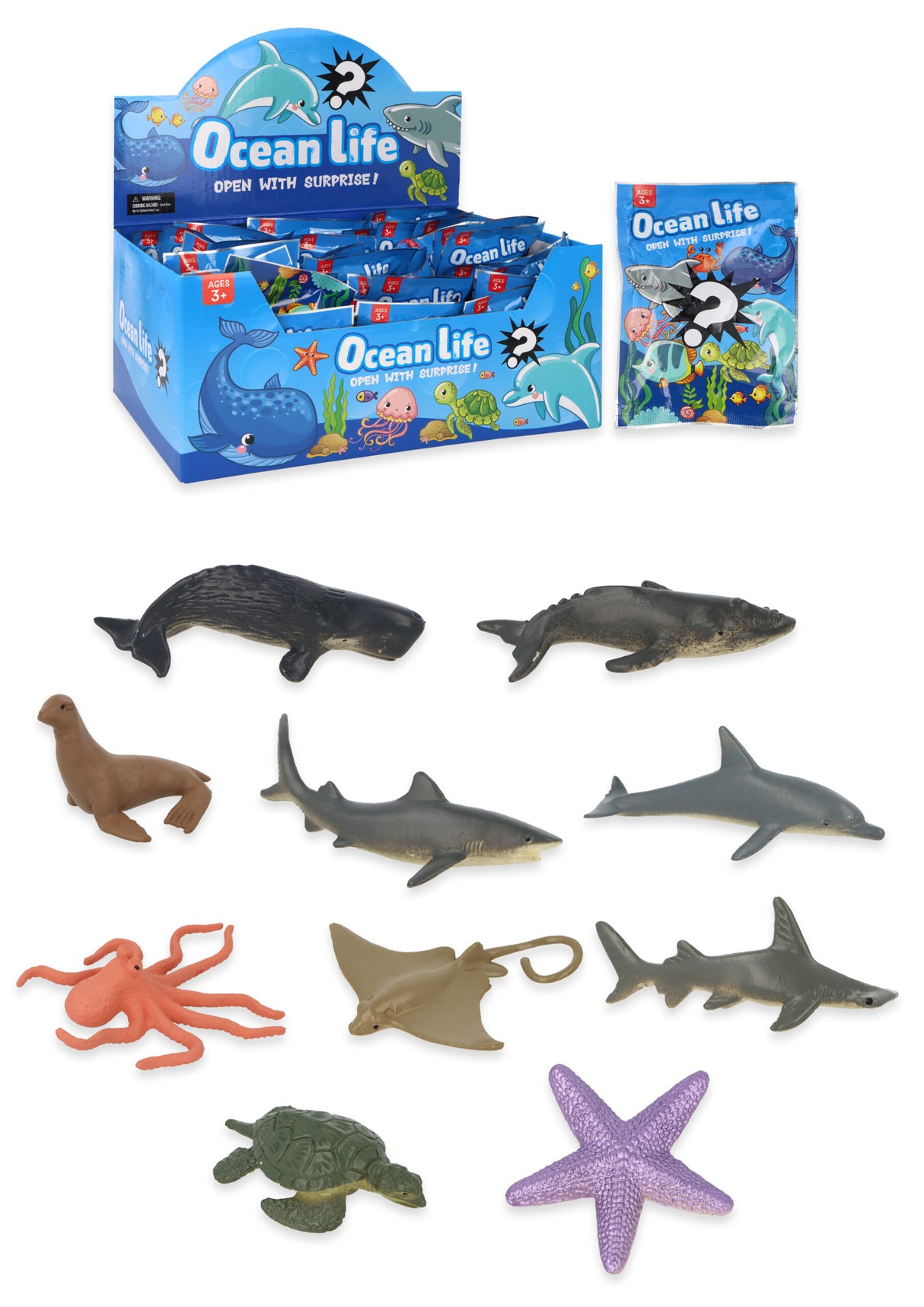 Sealife Toy Blind Bag Surprise! Quantities of 60